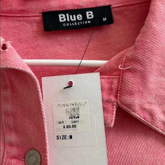 Pink denim jacket - Picture 2 of 3